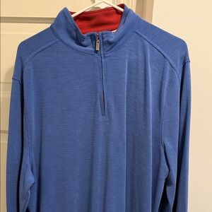 Nautica Blue Zip Up Sweater